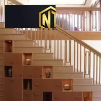 Xưởng Nội Thất Ngọc Thịnh Nhơn Trạch - Tủ gầm cầu thang là ý tưởng tận dụng góc chết tuyệt vời, tạo thêm điểm nhấn độc đáo cho nhà bạn.